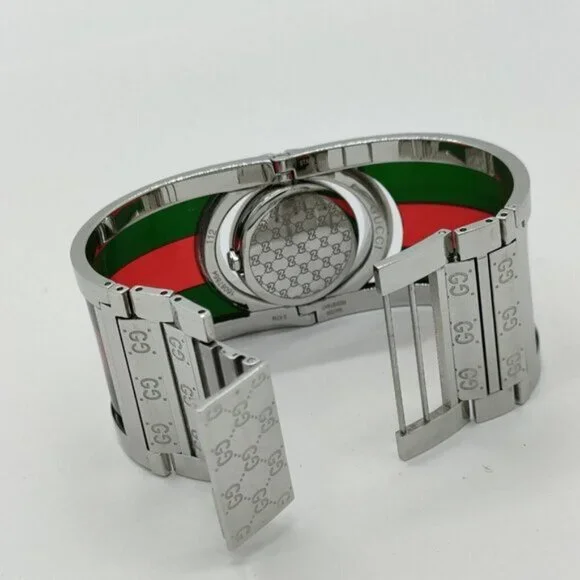 Gucci 112 23mm Unisex Black/Reds Watch - Picture 7 of 14